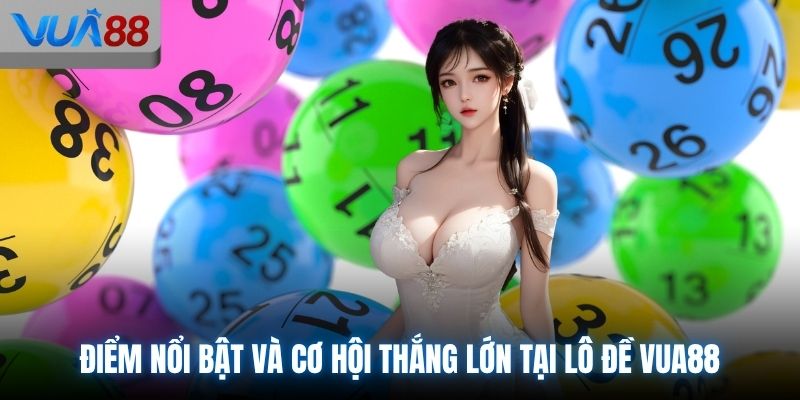 Điểm nổi bật và cơ hội thắng lớn tại lô đề VUA88